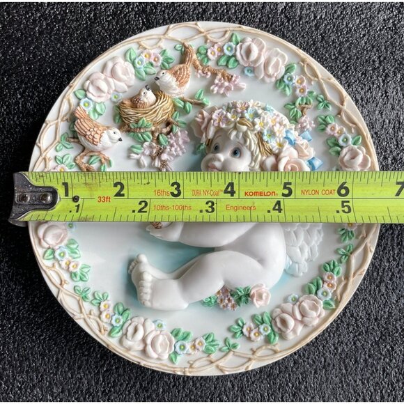 Heavens Little Helper Plate 1995 Dreamsicles Sculptural Special Friends 2846B - Picture 10 of 14